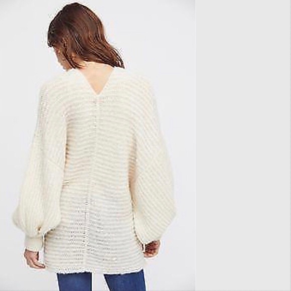 FREE PEOPLE Make You Mine Alpaca Sweater. NWOT - Picture 2 of 8